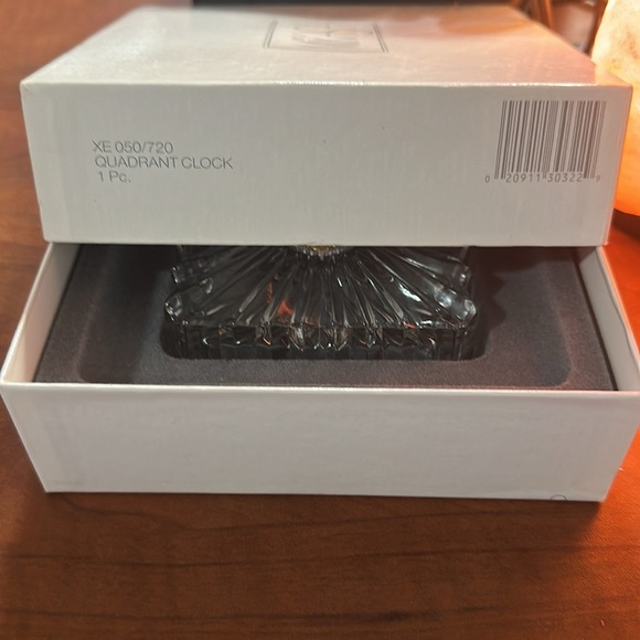 🔥VTG Mikasa West Germany Quadrant Quartz Clock Small Desk Crystal Roman Numerals - Picture 6 of 9